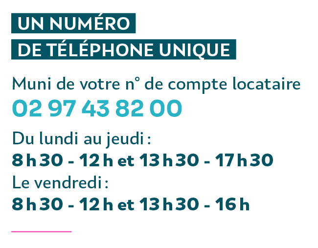 Numéro de téléphone et horaires