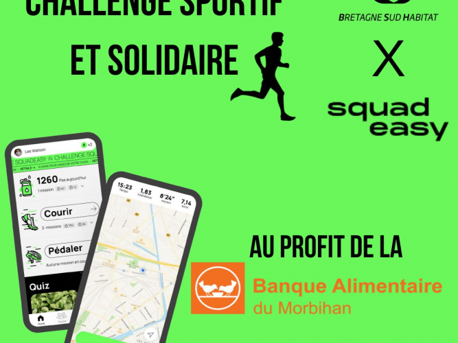 Challenge sportif & solidaire SquadEasy